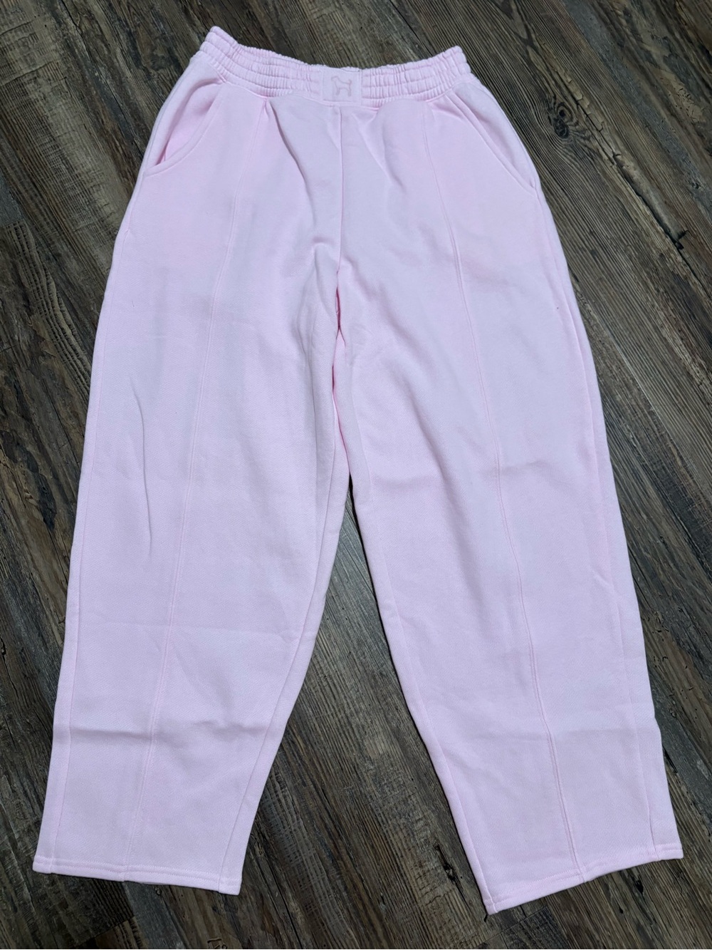 Pink Victoria Secret Fleece Barrel Sweatpants $40.00 Size Small Never Worn